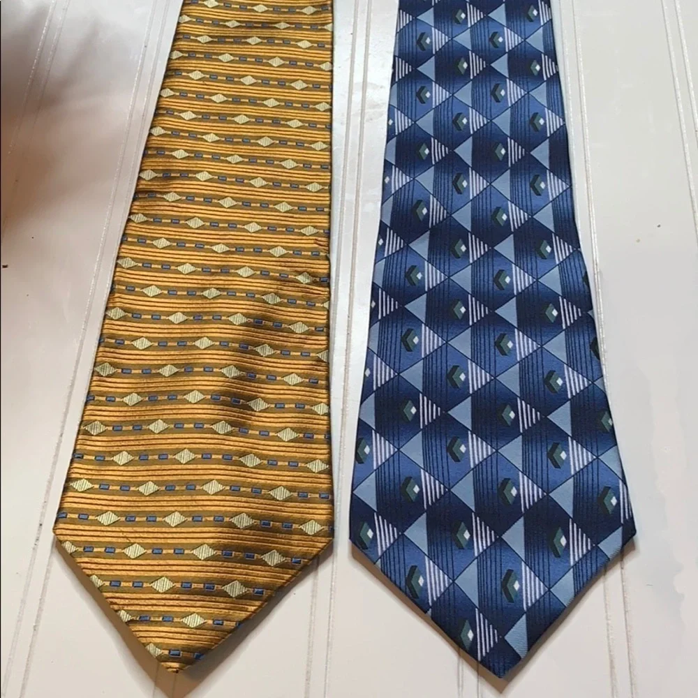 Henry Grethel Set of 2 Silk Ties